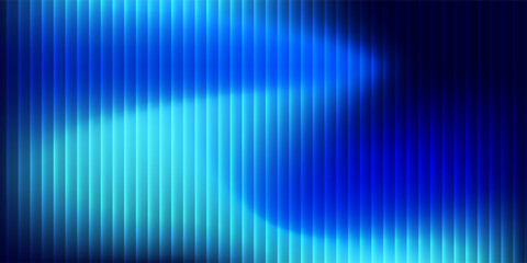 Fototapeta premium Abstract liquid wave neon color light effect background smooth blurred fluid wallpaper bright vibrant flowing motion graphic simple art