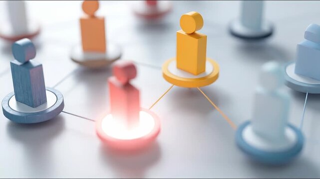 Central leadership node influences financial culture through structured hierarchical network alignment.