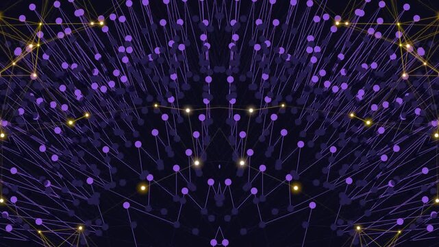 Network Visualization with Constellation Patterns.