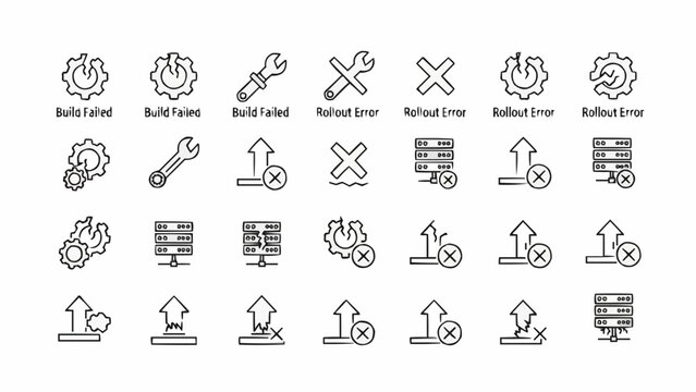 Black upload and download icons.