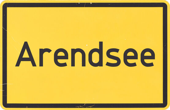 Ortsschild Arendsee