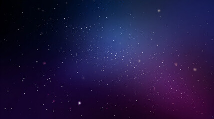 Minimal cosmic background with scattered glowing stars © Sevinj