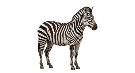 zebra isolated on white background © Mdlina