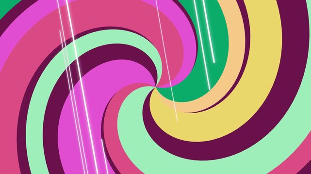 Symmetrical abstract pattern with mint green and black geometric shapes visually appealing