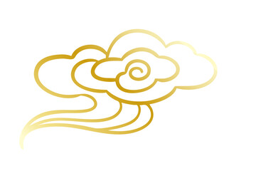 Traditional Chinese auspicious cloud pattern