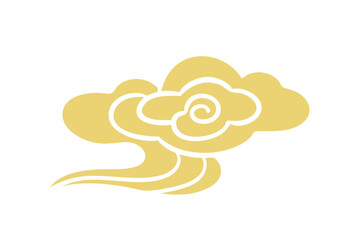 Traditional Chinese auspicious cloud pattern