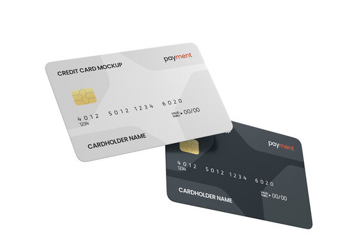 Minimal Credit Card Mockup Template