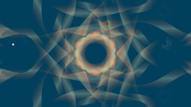 Abstract Geometric Patterns in Motion Graphics.
