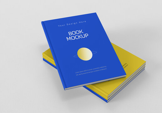 Hardcover Book Mockup Design