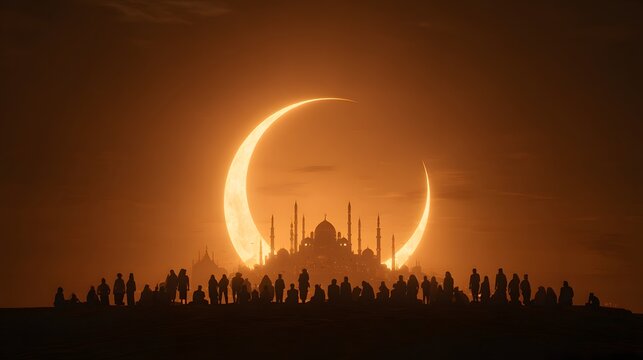 Eid moon sighting celebration