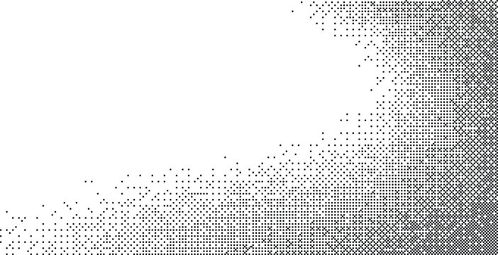 Abstract Halftone Dotted Pattern Background Vector .