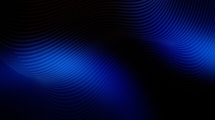 Obraz premium The blue color with an abstract pattern of close lines gives an elegant and minimalist feel.