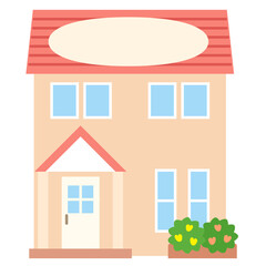 街の施設　店舗　家　お店