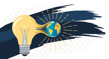 Global Idea Lightbulb © Watirah
