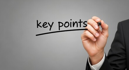 Key Points Highlighted - Business Strategy and Important Information Overview.