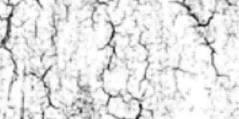 Grunge halftone gradient background. Faded grit noise texture. White