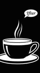 Steaming Cup of Coffee or Tea.