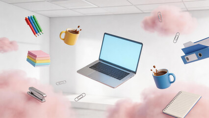 Surreal Silliness: Zero-G Workspace