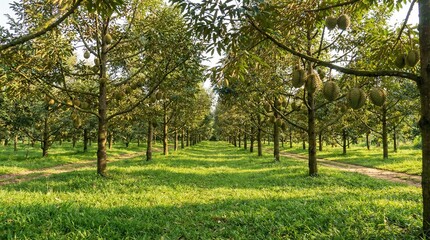 Obraz premium Durian Orchard