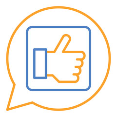 Obraz premium Like Icon