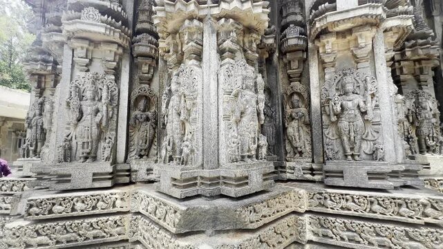 Chennakeshava Temple, Somanathapura Temple, Mysore, Karnataka.