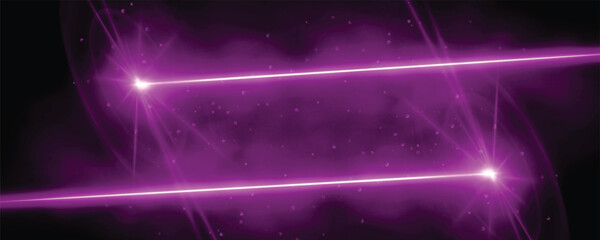 ealistic vector violet stars png. Set of vector suns png. Violet flares with highlights. Horizontal light lines, laser, flash. Violet special effect, magic of moving fast motion laser beams. © Ar_des