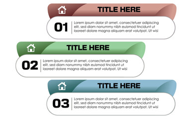 numbered multi step infographic/ multi step infographic template/ gradient header infographic/ numbered process infographic design/ step by step infographic layout
