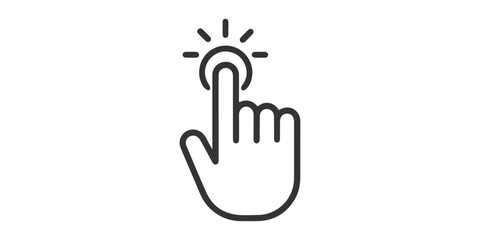 Obraz premium 3D vector illustration set of a human hand holding a pen, wire, or black pencil as a business web icon and glossy cursor pointer gesture for an internet click button sign