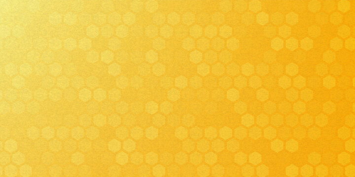 Honeycomb pattern . Golden honeycomb pattern . Honeycomb wallpaper . Honey background . Vector illustration