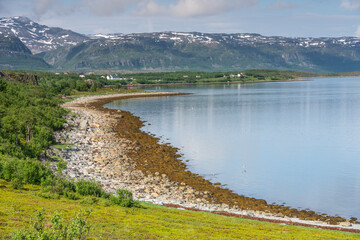Badderfjorden at Badderen, Kv&aelig;nangen, Troms, Norway