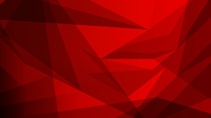 Fototapeta premium abstract red triangle background
