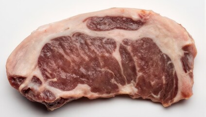 Raw Ribeye Steak - A Fresh Cut of Beef Ready to Cook.