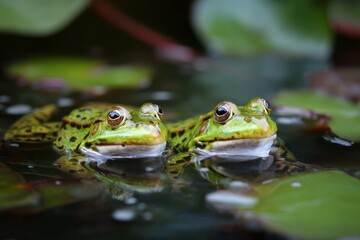 Frogs Croaking Ponds Spring Time Nature Sounds