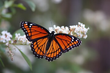 Fototapeta premium The Butterflies at early spring 
