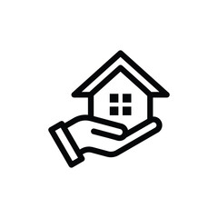 buy sell house real estate icon