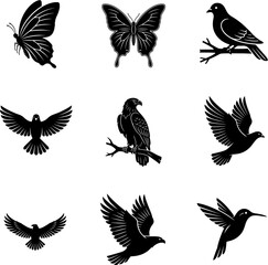Obraz premium icon birds