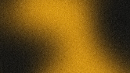 Luxury Gold and Black Grainy Abstract Gradient Background © MM