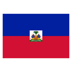 Fototapeta premium Haitian National Flag