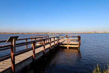 Fototapeta premium Mud of Las Charcas in the Mud Baths in San Pedro del Pinatar, Murcia