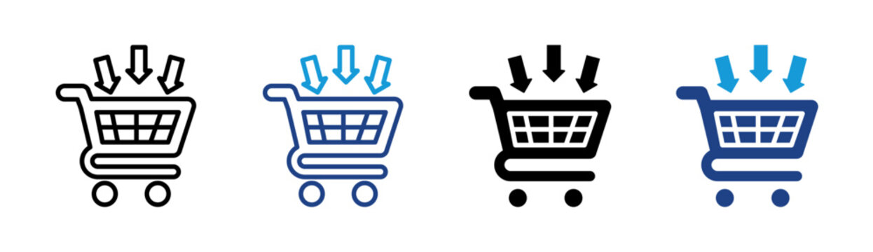 Bulk Purchase icon set multiple style collection