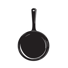 frying pan isolated on white background