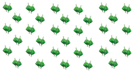 Fototapeta premium set of green leaves
