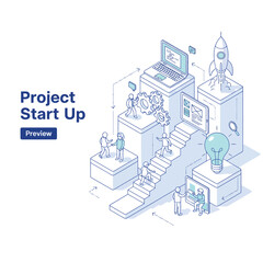 Obraz premium Isometric 3d illustration of an urban city network design featuring skyscrapers and business buildings for a social network and construction plan concept vector scene