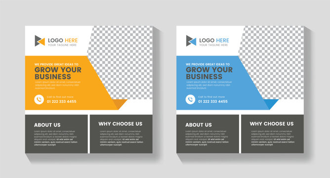 Professional Business Flyer Template , Marketing Agency Social Media Post Template, Agency Social Media Post Template, Social Media Post Template , Facebook Post, LinkedIn Post