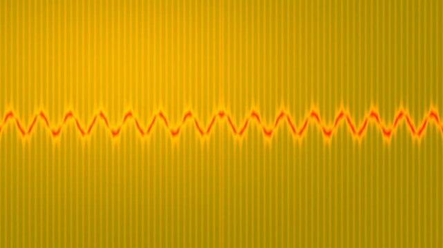 Vibrant Sound Wave Patterns in Motion.