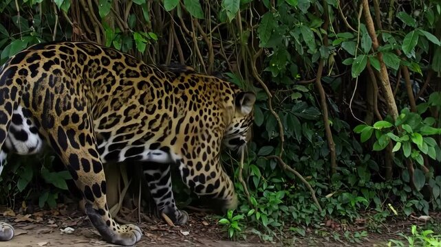 jaguar in the jungle