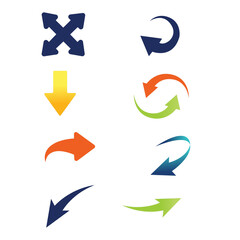 Refresh and Reload Arrow Icons Collection PNG