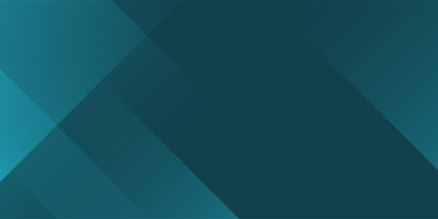 Obraz premium Blue modern abstract wide banner with geometric shapes. Dark blue abstract background. eps 10
