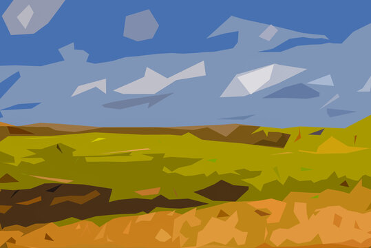 EARTH, FIELDS, SKY - Colorful autumn landscapes