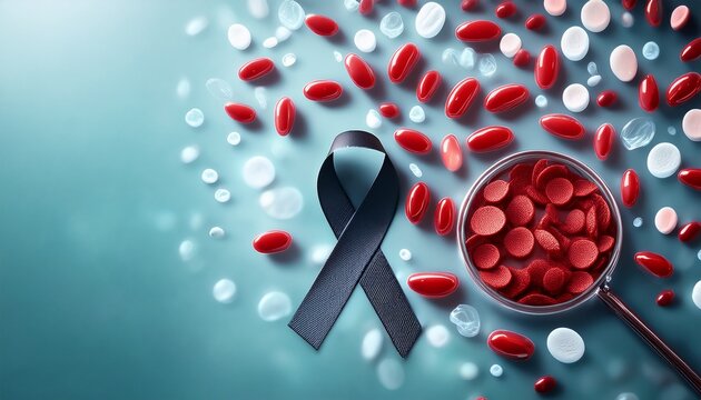 artistic representation supporting myelodysplastic syndrome awareness